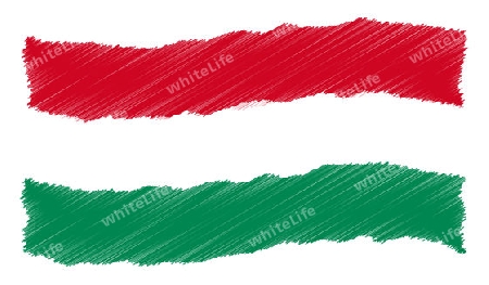 Hungary - The beloved country as a symbolic representation as heart - Das geliebte Land als symbolische Darstellung als Herz