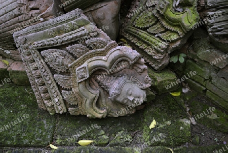 Traditionelle Figuren stehen im Garten von Ban Phor Linag Meuns Terracota Art zum Verkauf bereit dies im Terracota Garden in Chiang Mai im norden von Thailand in Suedostasien.