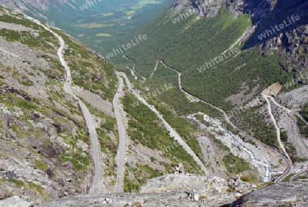 Trollsteigweg in Norwegen