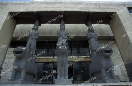 Das National Museum in der Hauptstadt Damaskus in Syrien im Nahen Osten