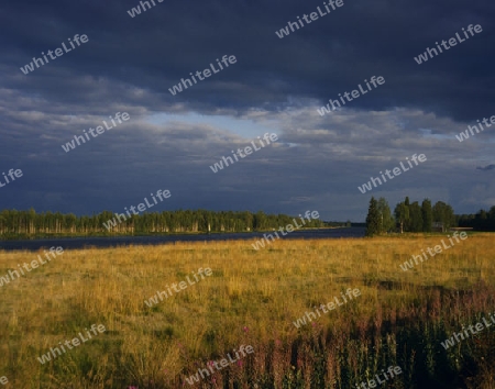 Landschaft im Norden von Finnland