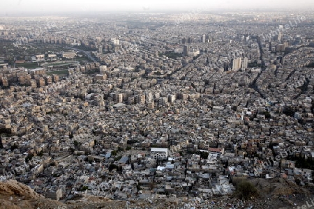 Asien, Naher Osten, Syrien, Damaskus,   Sicht ueber die Grossstadt von Damaskus der Hauptstadt von Syrien. 