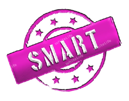 Sign, symbol, stamp or icon for your presentation, for websites and many more named SMART