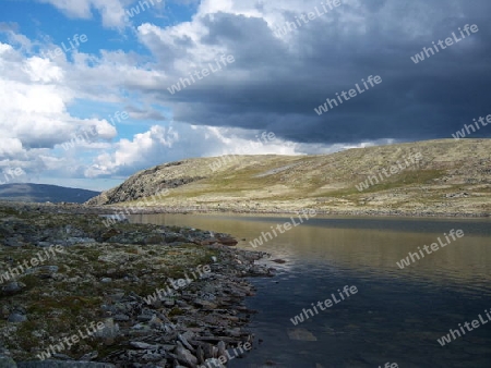 Bedrohliches nahendes Gewitter