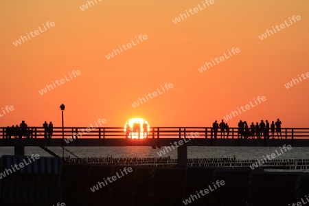 Sonnenuntergang an der Ostsee