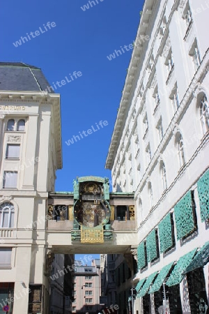 Wien, Ankeruhr am Hohen Markt