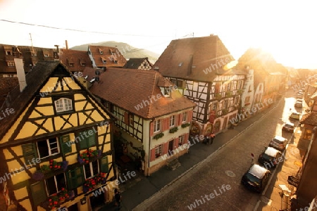  the Village of Turckheim in the province of Alsace in France in Europe