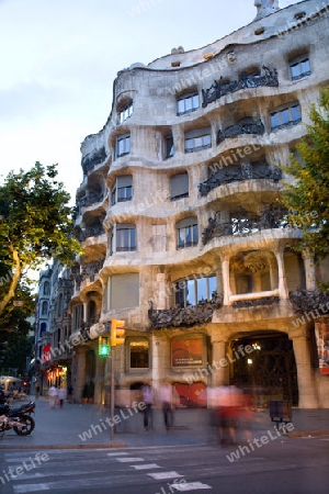 Barcelona - La Pedrera von Antonio Gaudi