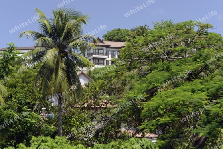 Eine Villa bei der Rawai Beach im sueden der Insel Phuket im sueden von Thailand in Suedostasien.