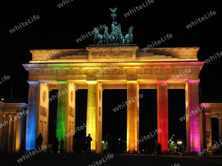 Brandenburger Tor/ Festival of lights 2006