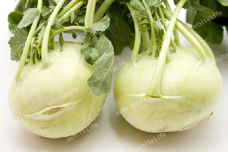 Kohlrabi mit Bl?tter