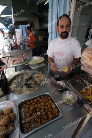 a Restaurant in the City Amman in Jordan in the middle east.