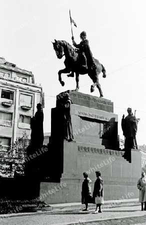 Wenzelsstatue in Prag