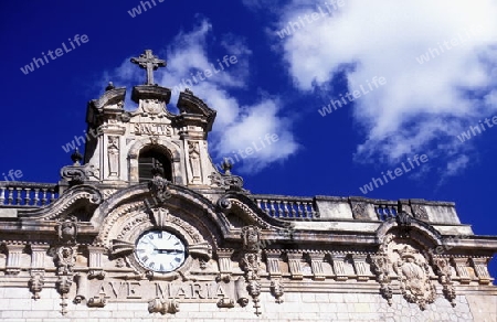 Das Kloster von Liuc im Norden der Insel Mallorca einer der Balearen Inseln im Mittelmeer.    