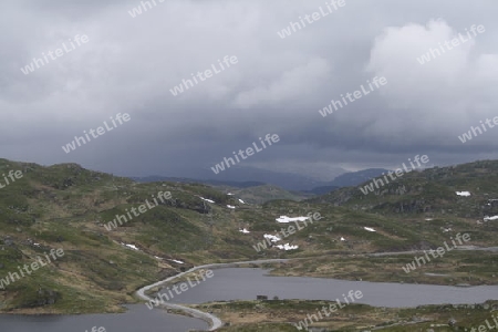 Gewitter ?ber der Hochebene