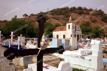 Eine Koloniale Kirche bei Vemasse an der Nordkueste von Ost Timor auf der in zwei getrennten Insel Timor in Asien.  