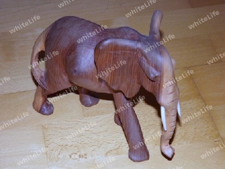 Holz Elefant, Holz, Elefant, Afrika, Schnitzerei