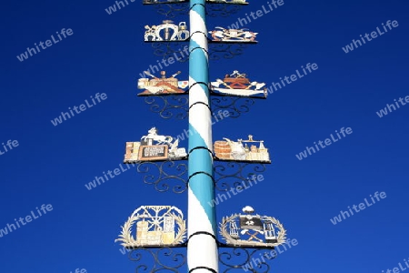 Maibaum in Bayern