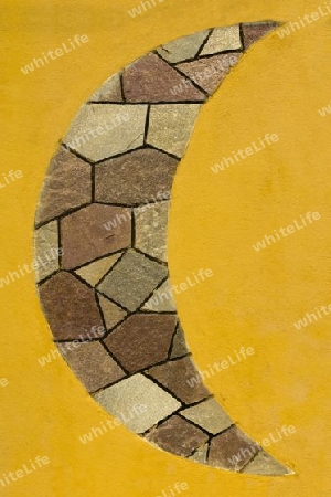 Stone plate mosaic