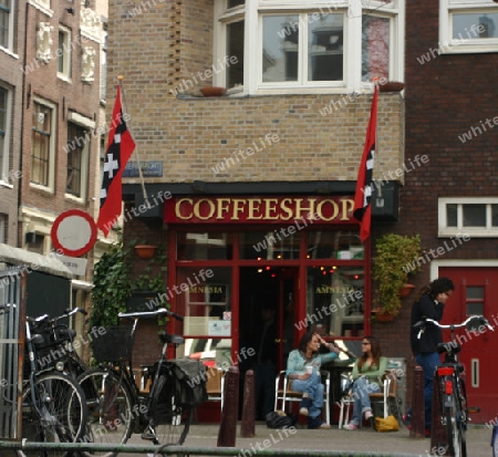 Coffeeshop in Amsterdam