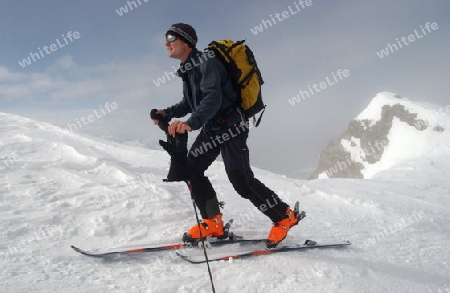 Aufstieg Rinderhorn 3448m