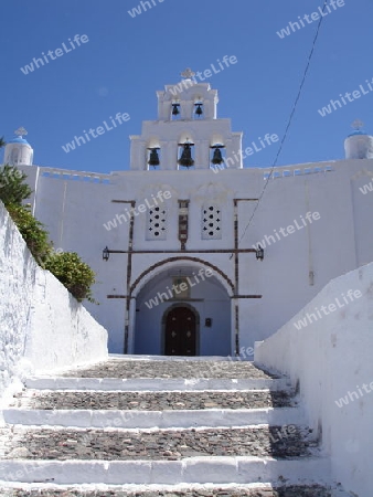 Glockenturm auf Santorin