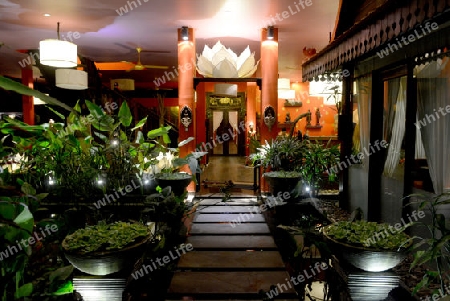 The Temple Hotel in the City centre of Siem Riep neat the Ankro Wat Temples in the west of Cambodia.