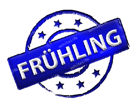 Sign and stamp for your presentation, for websites and many more named FRUEHLING