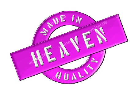 Made in Heaven - Quality seal for your website, web, presentation