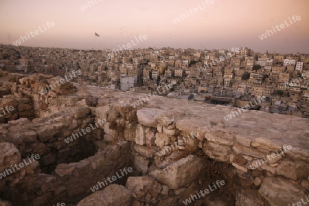 The City Centre of the City Amman in Jordan in the middle east.