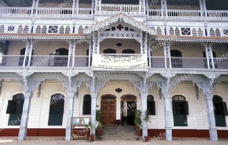 Das Cultural Centre in der Altstadt in Stone Town der Hauptstadt der Insel Zanzibar im Indischen Ozean in Tansania in Afrika.