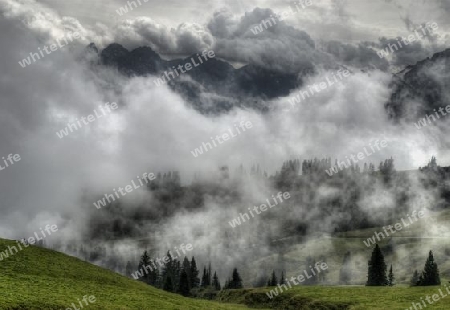 Mountains and Clounds