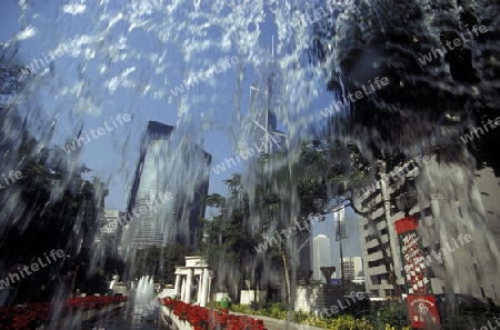 The City Centre of Hong Kong in the south of China in Asia.