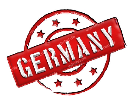 Sign and stamp named Germany for your presentation, for websites and many more.