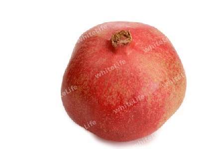 Granatapfel auf hellem Hintergrund