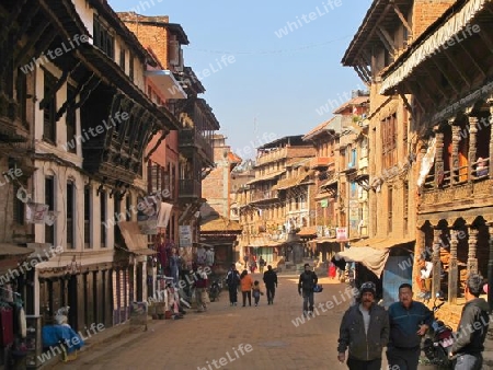 Nepal - Bhaktapur, Altstadt