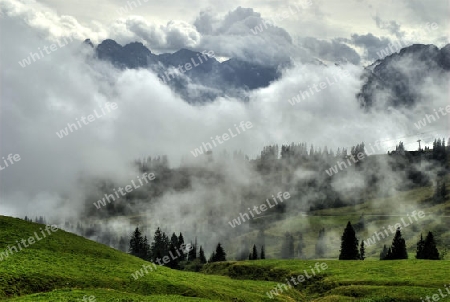 Wolken am Fellhorn