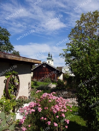 Bayerische Gartenidylle, Tutzing,Starnberger See