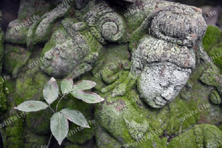 Traditionelle Figuren stehen im Garten von Ban Phor Linag Meuns Terracota Art zum Verkauf bereit dies im Terracota Garden in Chiang Mai im norden von Thailand in Suedostasien.