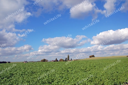 Wolken ?ber Bauernhof