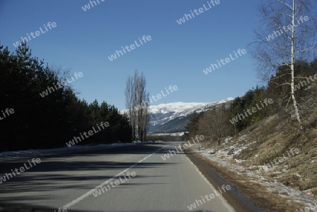 Old mountain in Bulgaria