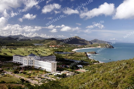 Suedamerika, Karibik, Venezuela, Isla Margarita, Pedro Gonzalez, Playa Pedro Gonzalez, Beach, Strand, Bucht, Hotel, Grosshotel, Ferien, Traumstrand, Idylle, Landschaft