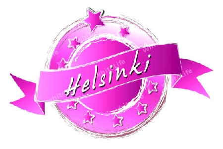 Helsinki - Banner, Logo, Symbol im Royal Grunge Style fuer Praesentationen, Flyer, Prospekte, Internet,...