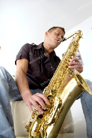 Saxophonspieler 05