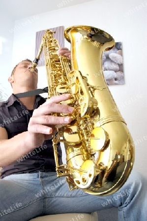 Saxophonspieler 06