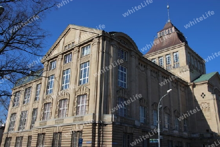 Nationalmuseum, Hakenterasse in Stettin. Waly Chrobrego