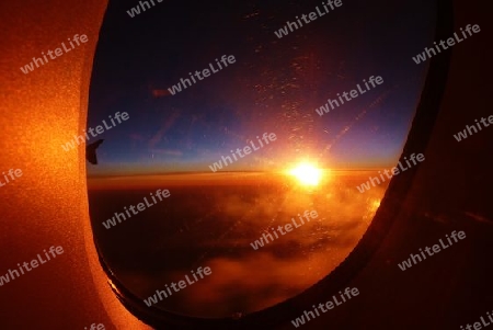 Sonnenaufgang Richtung Asien