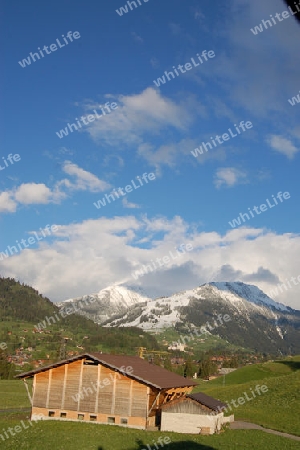 Blick auf Gstaad