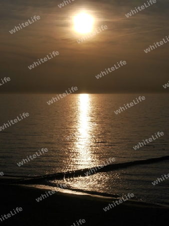 Sonnenuntergang, Ostsee