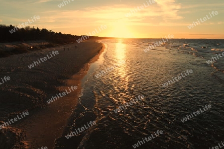 Abendstimmung an der Ostsee